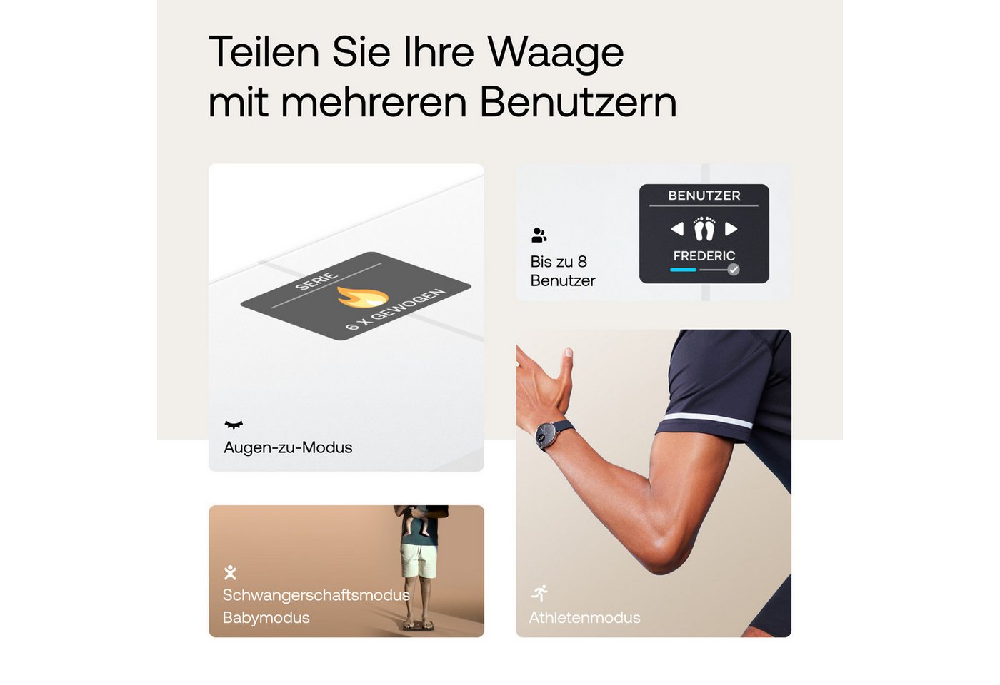 WIT WBS13 WS - Körperwaage, Bluetooth, Withings Body Smart Bild 5