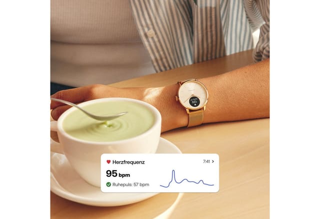WITHINGS HWA11-3 - SmartWatch, Scanwatch Light, 37 mm, weiß