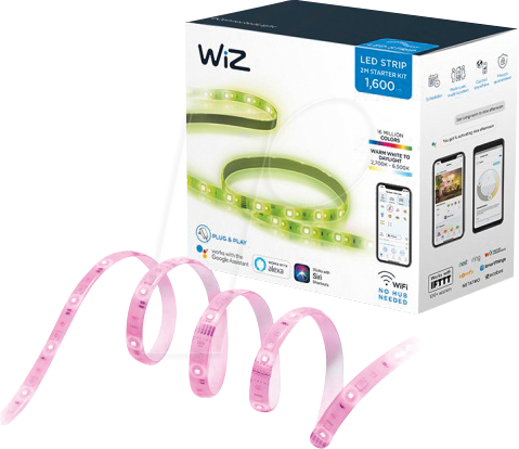 WIZ 14195010 - WiZ Led Strip 2M Starter Kit