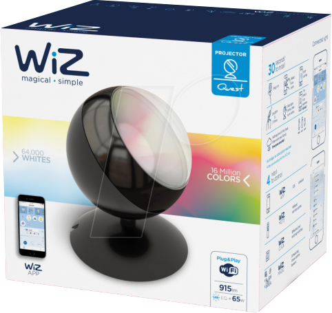 WIZ 14730199 - WiZ Quest Black