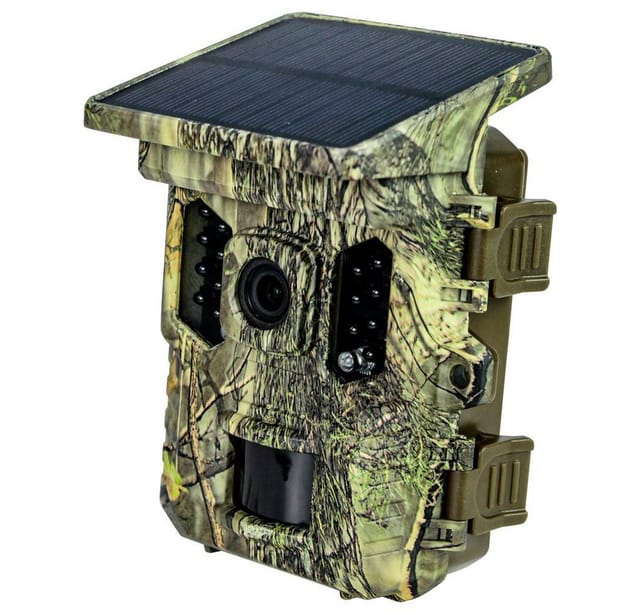 BRAUN 57646 - WLAN Wildkamera, Bluetooth, Solar