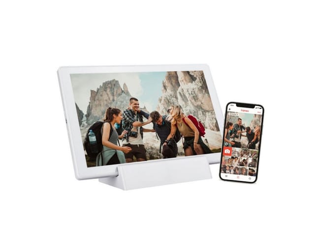BRAUN DF 1011 WS - Digitaler Bilderrahmen, DigiFrame 1011, weiß