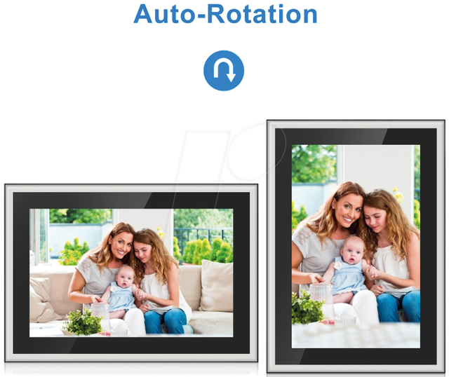 BRAUN DF 10X - Digitaler Bilderrahmen, DigiFrame 10X