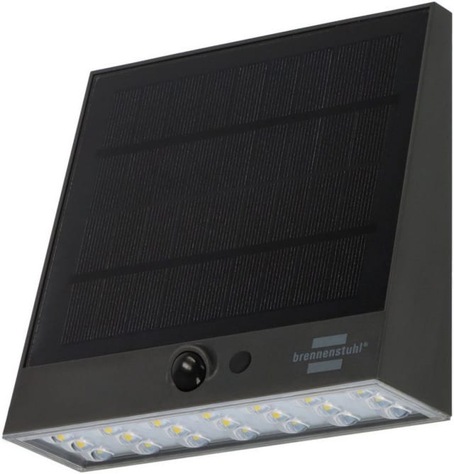 BRE 1173740002 - Solar LED Strahler SOL 1000 Plana mit Bewegungsmelder, 1000lm