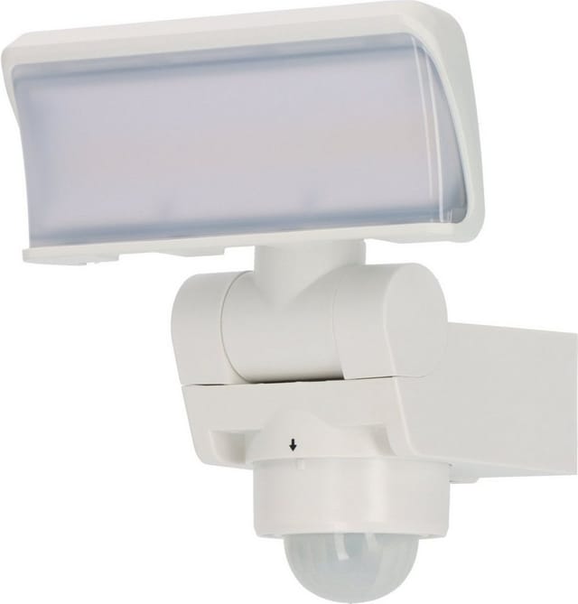 BRE 1178080210 - LED-Flutlicht, 20 W, 1680 lm, 3000 K, weiß, mit Bewegungsmelder
