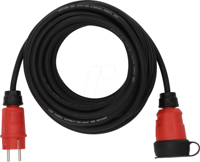 BRE 9161100110 - Verlängerungskabel Professional, VN 1100, IP44, 10 m Kabel