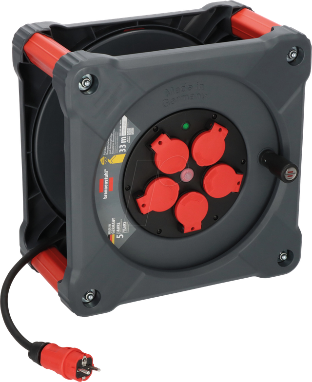 BRE 9202330110 - Kabeltrommel Professional, KA 3200 5, IP44, 33 m Kabel