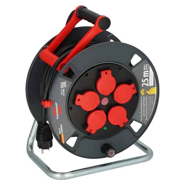 BRE 9231250100 - Kabeltrommel Professional, 300 KU 2100, IP44, 25 m Kabel
