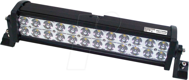 BS 20197 - LED-Scheinwerfer, 72 W, 4600 lm, 10 - 30 V, schwarz