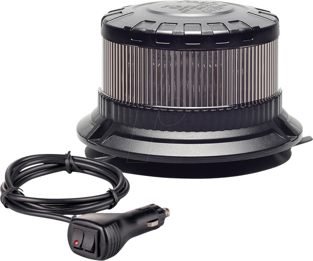 BS 20331 - LED-Rundumleuchte, Magnet, 12-24 V, Grauglas