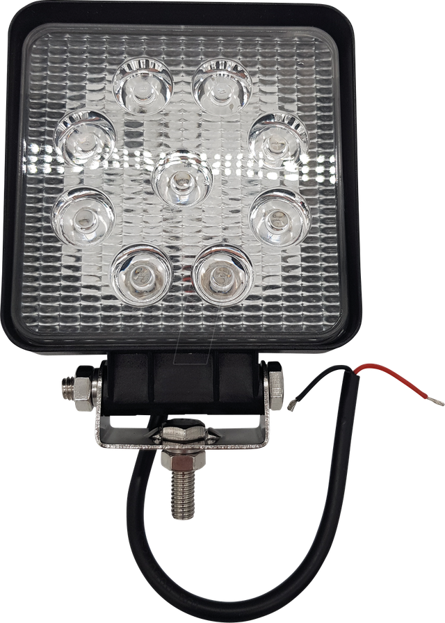 BS 20346 - LED Scheinwerfer, blau, 9x3 W, 2700 lm, 10 - 30 V DC