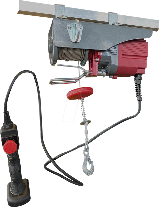 BS 60939 - Seilzug elektrisch für Akkubetrieb 125/250 kg, 18 V, GS geprüft