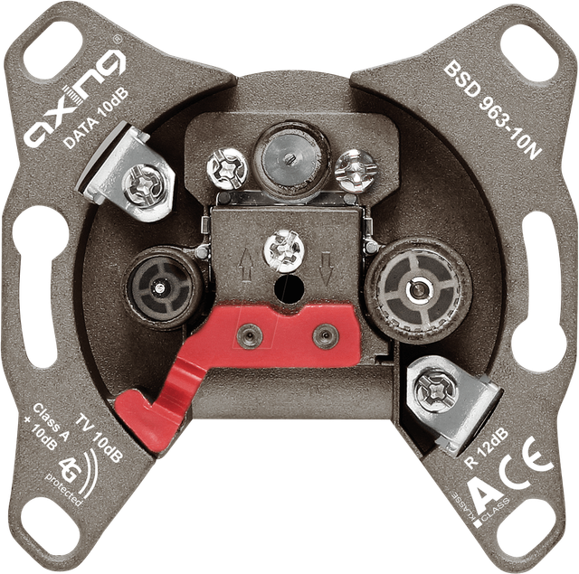 BSD 963-10N - Multimedia-Antennensteckdosen, Durchgang, 10 - 12 dB