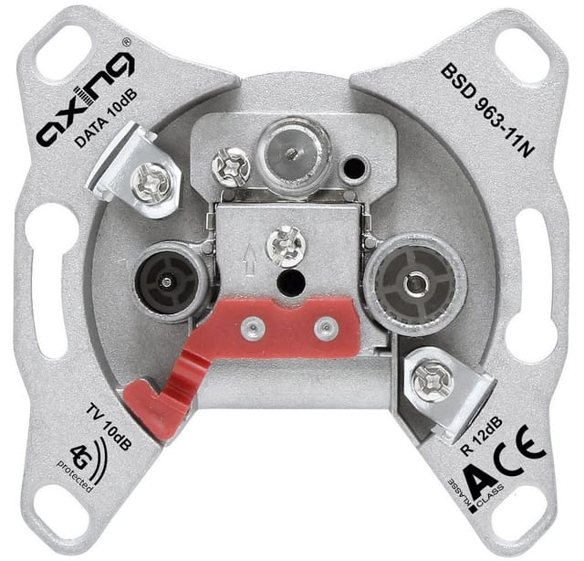BSD 963-11N - Multimedia-Antennensteckdosen, Enddose, 10 - 12 dB