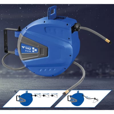 BT 0161100 - Automatischer Druckluftschlauch-Aufroller, Ø 10 mm x 15 m
