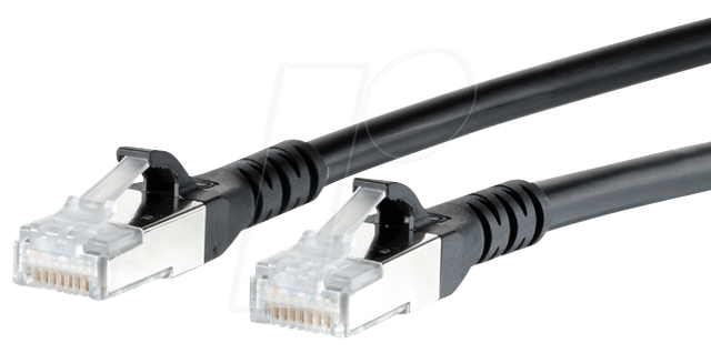 BTR 1308452000-E - Patchkabel RJ45 Cat.6A S/FTP 2 m schwarz