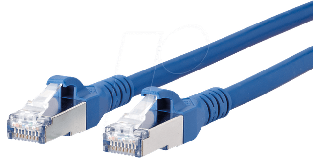 BTR 1308457044-E - Patchkabel RJ45 Cat.6A S/FTP 7,0 m blau