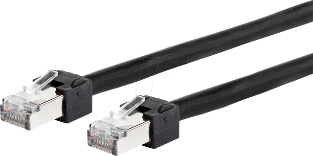 BTR 13084U2000-E - Patchkabel RJ45 Cat.6 S/FTP 2 m schwarz