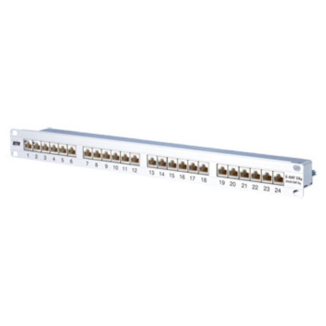 BTR 130855C-E - Patchpanel, 19”, 24-Port, Cat.6a, 1 HE