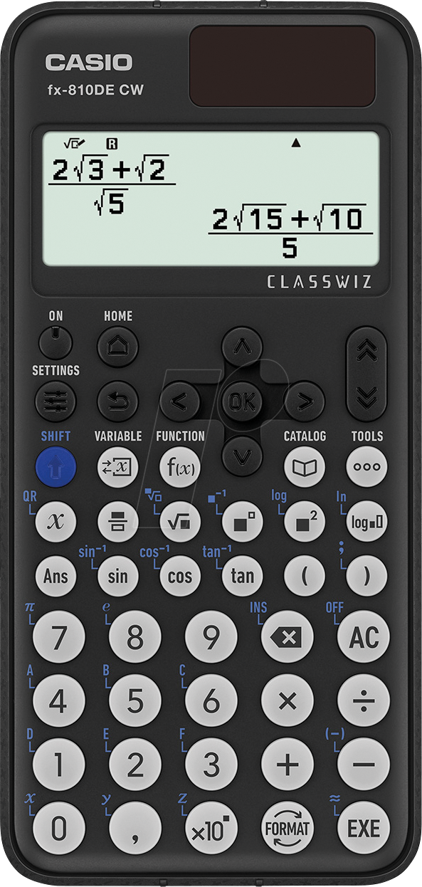 CASIO FX810DECW - Technisch-wissenschaftlicher Rechner