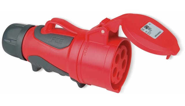 CEE-KUPP 2153-6 - CEE-Kupplung 16A 5p 6h IP54 GRIP