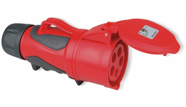 CEE-KUPP 2253-6 - CEE-Kupplung 32A 5p 6h IP54 GRIP