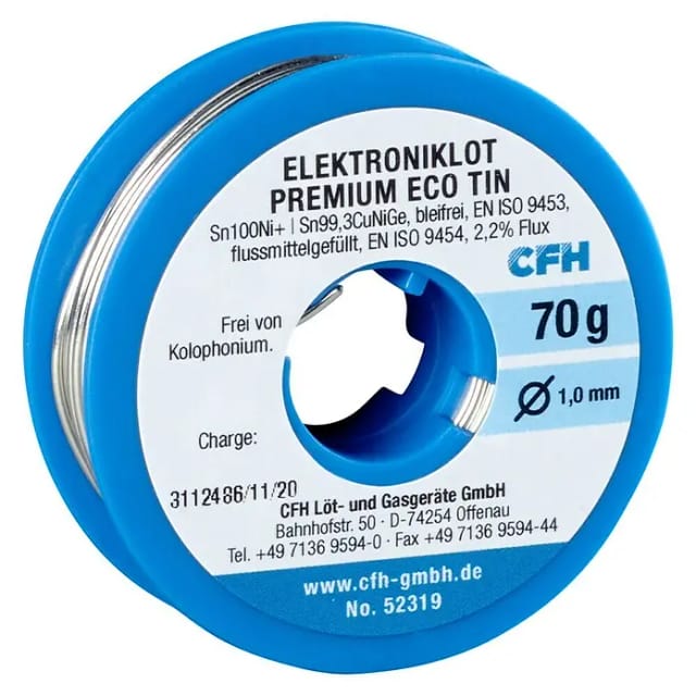CFH 52319 - Elektroniklot ECO 319 bleifrei 70 g