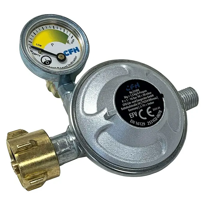 CFH 52404 - Druckregler 50 mbar mit drehbarer Füllstandsanzeige DE/AT/LUX