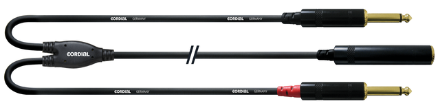 CFY 0,3 KPP - CORDIAL Y-Adapter Kabel