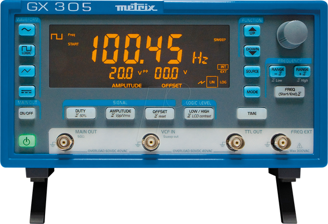 CHAU GX305 - Funktionsgenerator GX 305 , DDS, 0,001 Hz ... 5 MHz