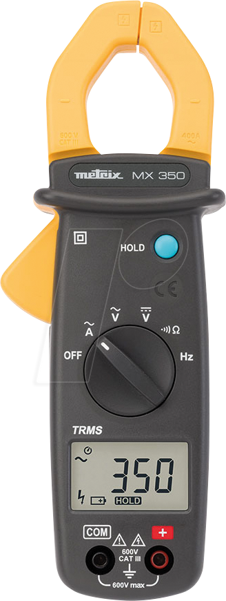 CHAU MX0350Z - Stromszange MX 350, TRMS, Strom, Spannung, Widerstand, Durchgang