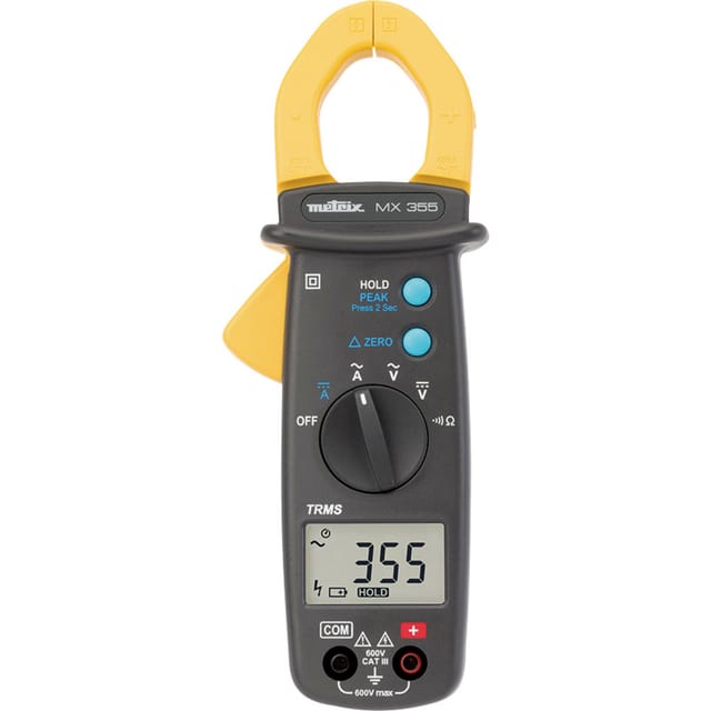 CHAU MX0355Z - Stromszange MX 355, TRMS, Strom, Spannung, Widerstand, Durchgang