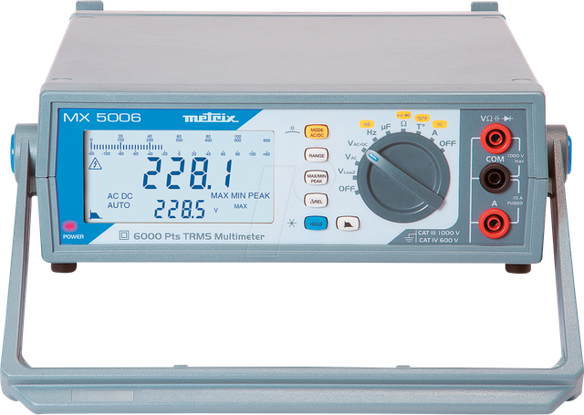 CHAU MX5006 - Tischmultimeter MX5006, digital, 6000 Counts, TRMS, USB