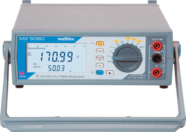CHAU MX5060 - Tischmultimeter MX5060, digital, 60000 Counts, TRMS, USB