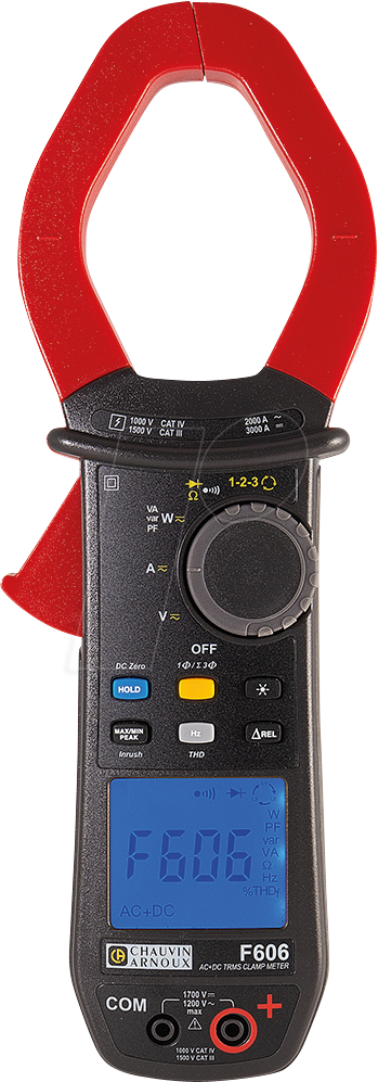 CHAU P01120966 - Stromzange F606, bis 2000 A AC / 3000 A DC