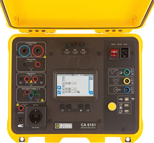 CHAU P01145811 - Installationsprüfgerät C.A 6161, 40 - 3000 V, 1000 MOhm