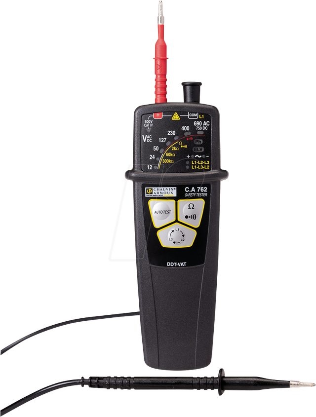 CHAU P01191762Z - Spannungsprüfer C.A 762, bis 690 VAC / 750 VDC