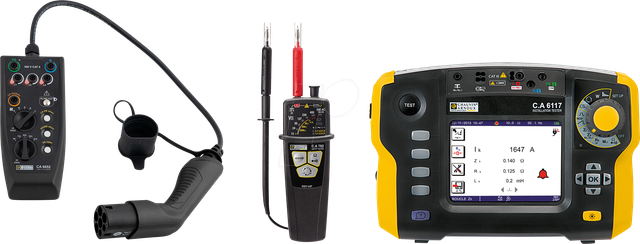 CHAU P01300002 - Messgeräteset für EVSE-Prüfung, CA 6652, CA 6117DV, CA762IP2X