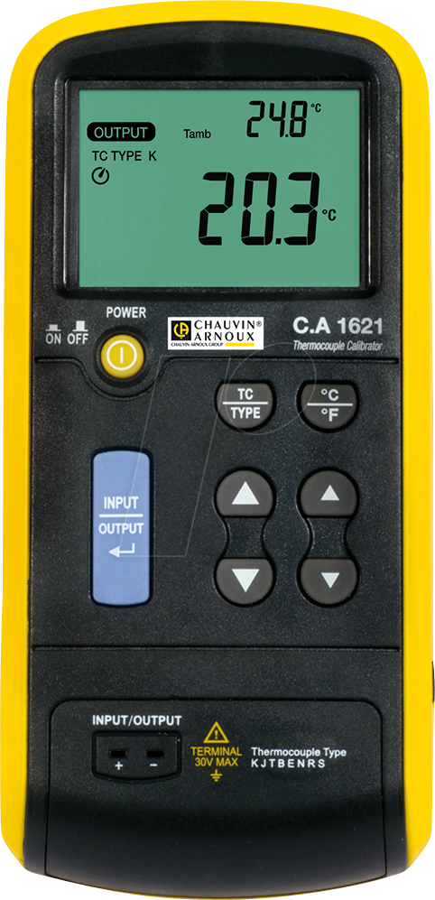 CHAU P01654621 - Kalibrator für Thermoelement-Fühler, C.A 1621