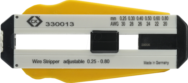 CK 330013 - Abisolierwerkzeug, 0,25-0,80 mm