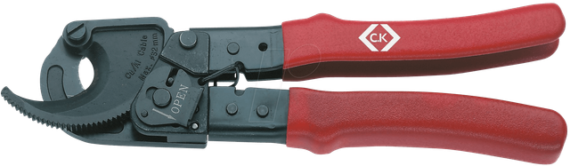 CK 430007 - Kabelschere, 190 mm, für Cu und Al-Kabel, 32,0 mm²