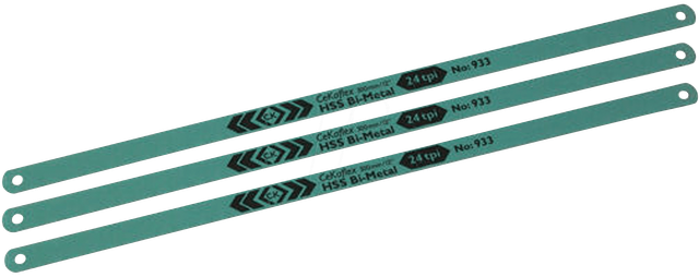 CK T0931R 12 - Metallsägeblätter, 24 tpi, 300 mm, 3 -teilig
