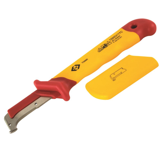 CK T0990 - VDE Kabelmesser mit Hakenklinge