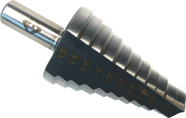 CK T3012 - HSS Stufenbohrer 12,5 - 32,5 mm