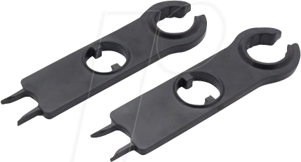 CK T4348 2 - MC4 Solar Schlüssel Spanner 1500 V (2 Stück)