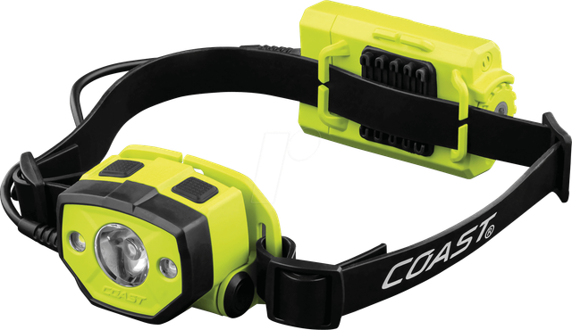 COAST HZ025 - LED-Stirnleuchte HZ025-EX, 250 lm, 3x AA (Mignon), EX-geschützt