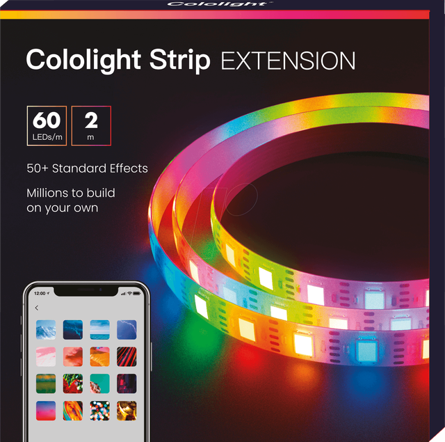 COLOLIGHT 909 - Smart Light, Cololight Strip, 60 LED, Verlängerung