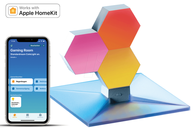 COLOLIGHT CL168 - Smart Light, Leuchte, Cololight PLUS Starter Kit