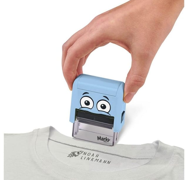COLOP 166666 - Markierungsstempel, MARKY, DIY-Set, blau