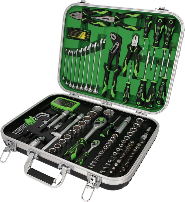 COM 512.0144 - COMPETITION 1/4''+1/2'' Universal-Werkzeug -Satz, 143-tlg